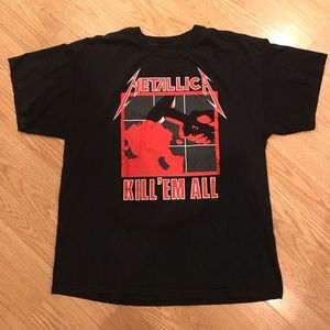 Double sided Metallica band tee ⚡️